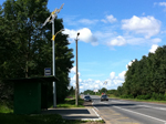 Автономный уличный осветитель на Таллинском шоссе